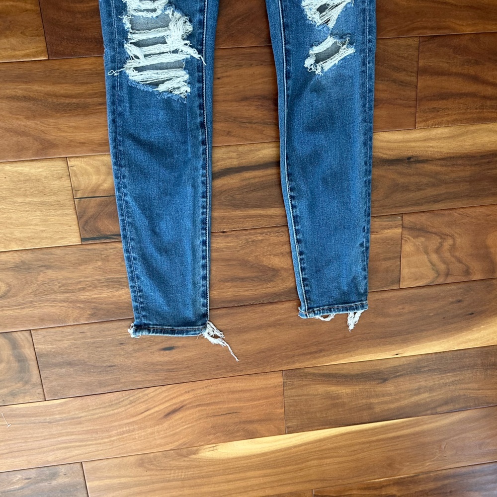 American Eagle Outfitters Super Hi-Rise Jeggings size 8 - Picture 3 of 7